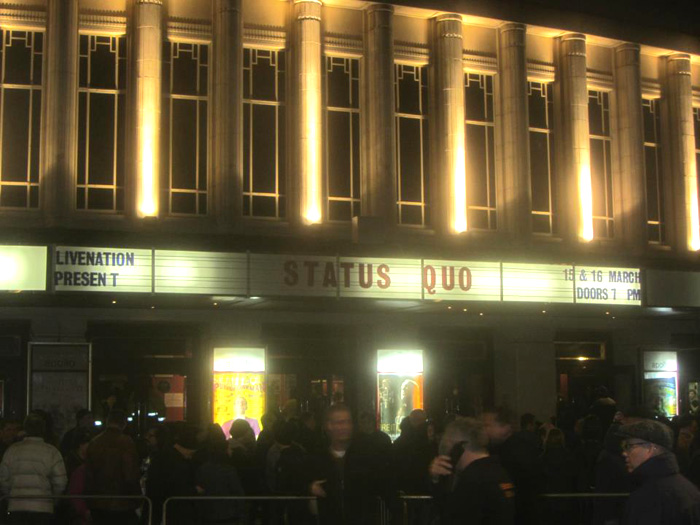 Status Quo, Hammersmith Apollo, 15 March 2013