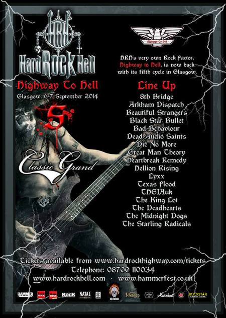 HIGHWAY TO HELL – Classic Grand, Glasgow  - 7 September 2014