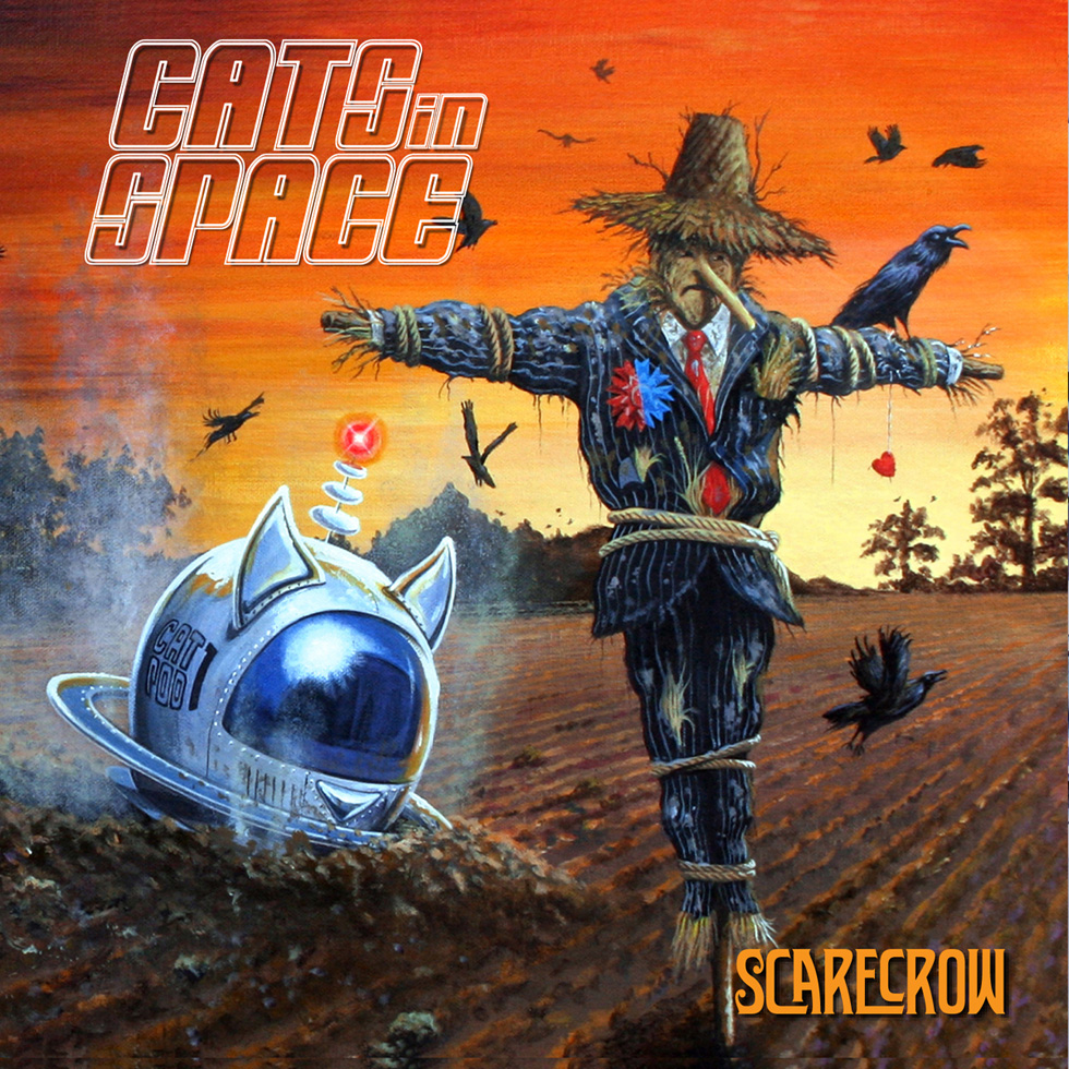 CATS IN SPACE Scarecrow