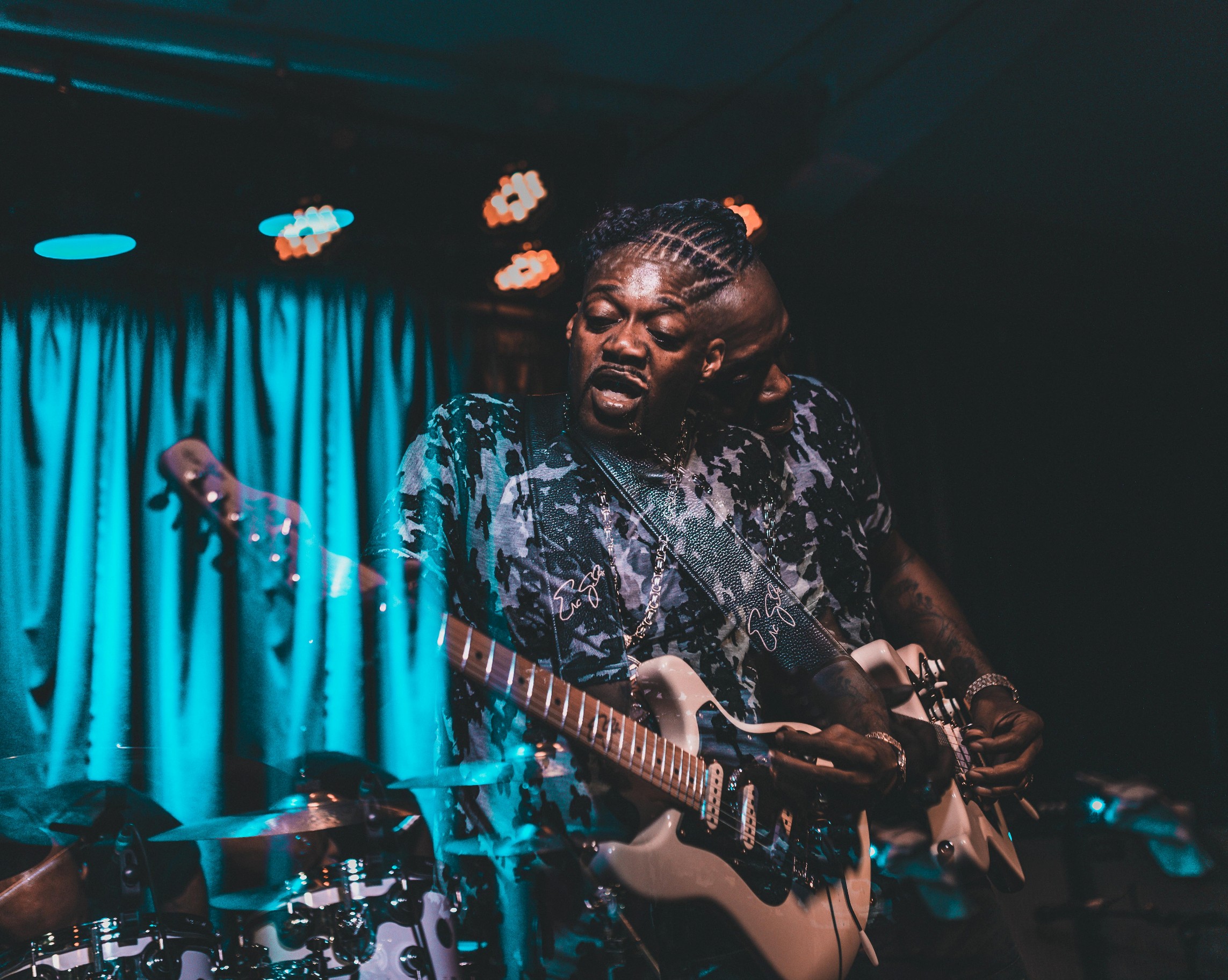 Eric Gales psychedelic by Ryan Swanich