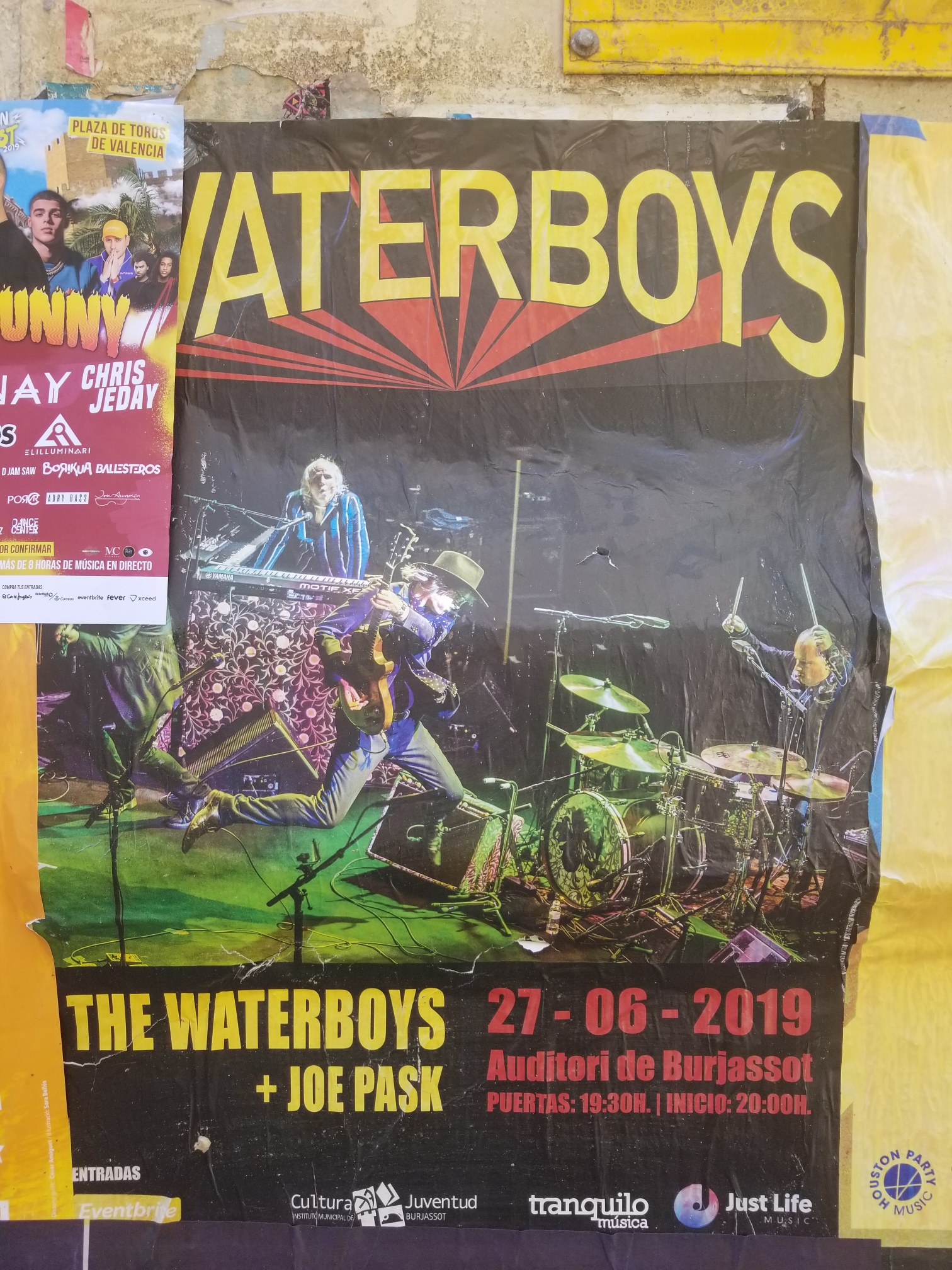 Gig review: THE WATERBOYS - Auditorio Burjassot, Valencia, Spain, 28 June 2019 