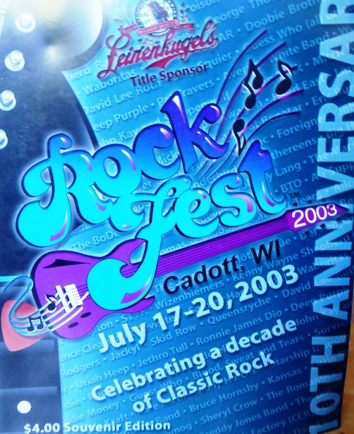Gigs of the Millennium- ROCK FEST 2003, Wisconsin, USA