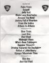 JB set list HD