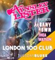 Gig review: AYNSLEY LISTER – 100 Club, London, 27 January 2026