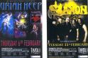 Uriah Heep/Saxon Flyer (The Tivoli, 2014)