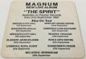 Magnum - The Spirit Tour 1991 (beer mat)