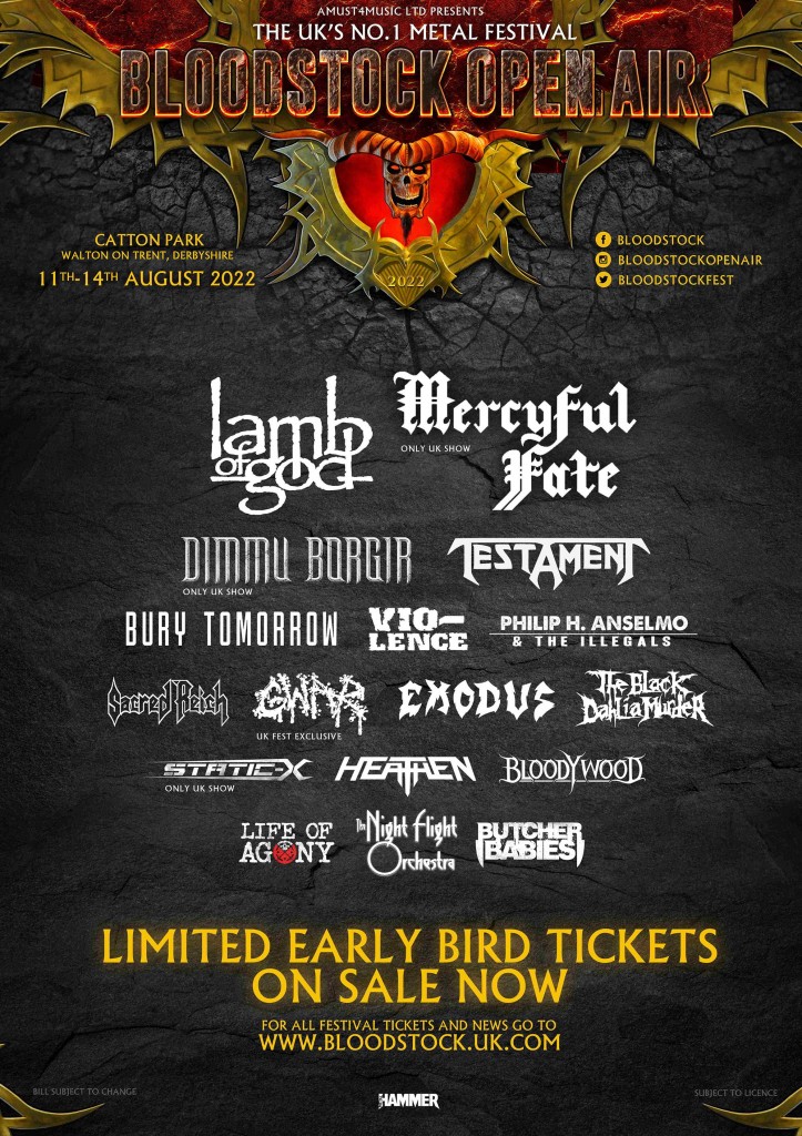 bloodstock-festival-2022-lineup-poster