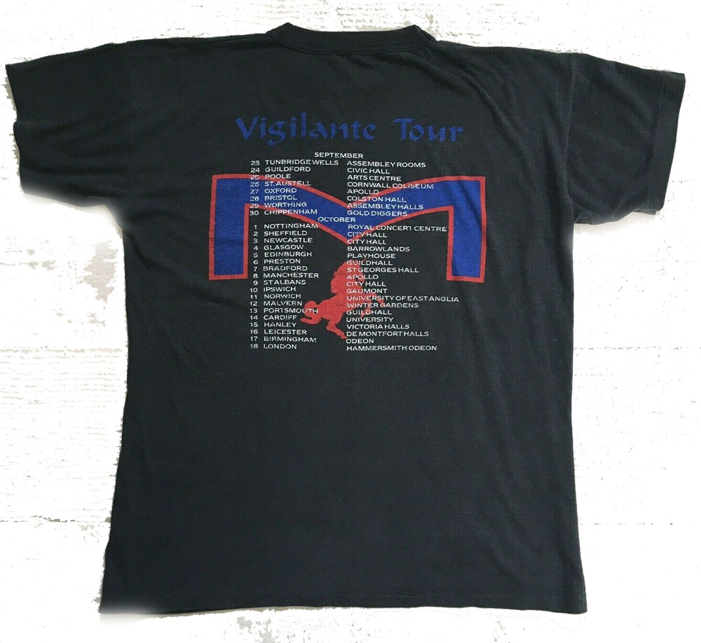 Magnum T-Shirt - Vigilante Tour 1986