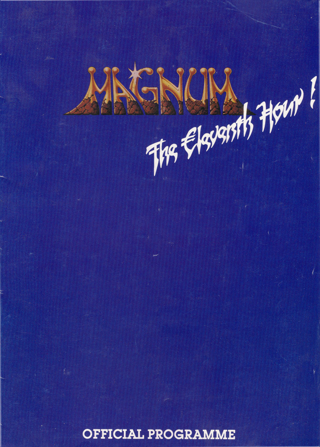 Magnum - The Eleventh Hour (Tour Programme)