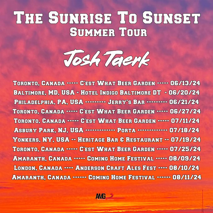 Josh Taerk Summer 2024