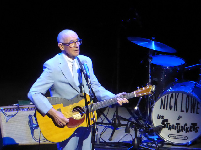 NICK LOWE AND LOS STRAITJACKETS- London Palladium, 24 September 2024