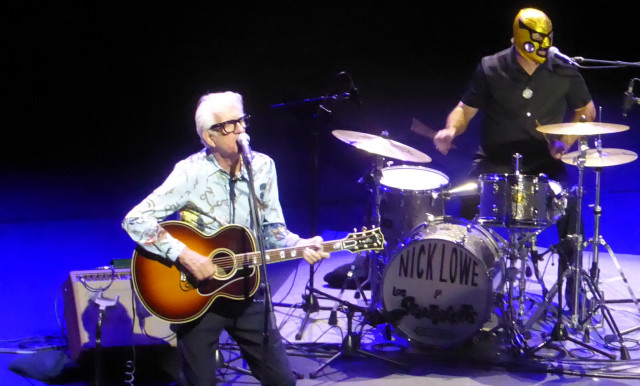 NICK LOWE AND LOS STRAITJACKETS- London Palladium, 24 September 2024