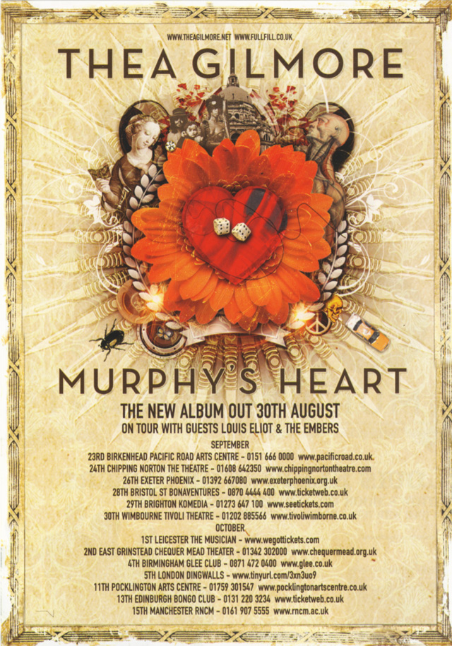 Thea Gilmore 2010 Tour (flyer)