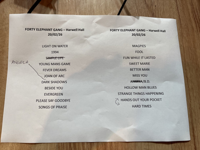 feg setlist feg setlist