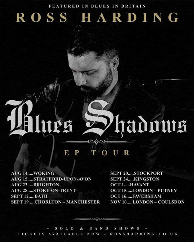 Ross Harding - UK Tour 2026 Ross Harding - UK Tour 2026